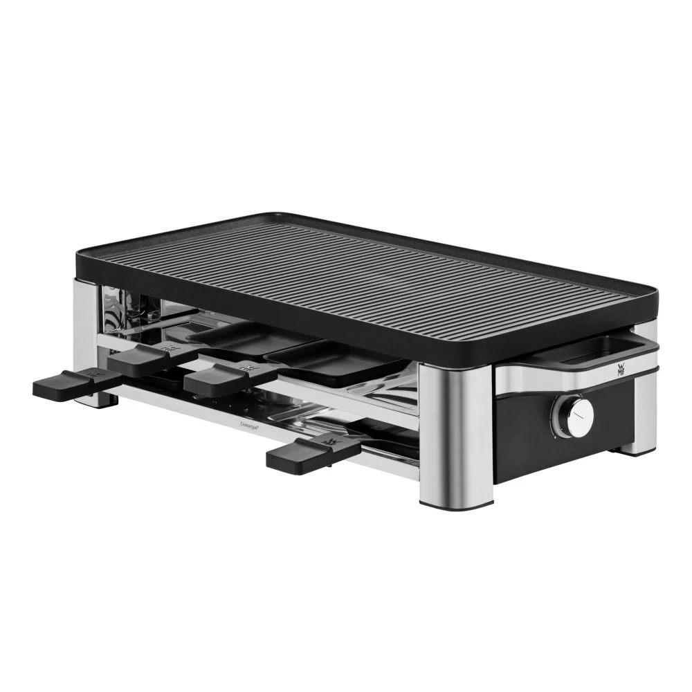 Griglia Raclette WMF Lono 2 in 1 – Per 8 Persone, 1500W