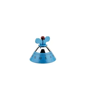 Alessi Kitchen Timer Contaminuti – Timer da Cucina Meccanico Pratico e Preciso