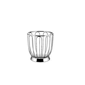 Alessi Portaagrumi in Acciaio D 22 Cm – Cestino Frutta Elegante e Resistente