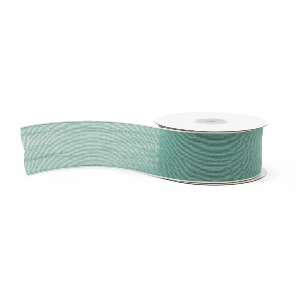 Arpimex Nastro Nancy Tiffany Opaco Rifiniture Bianche 40 mm 20 mt