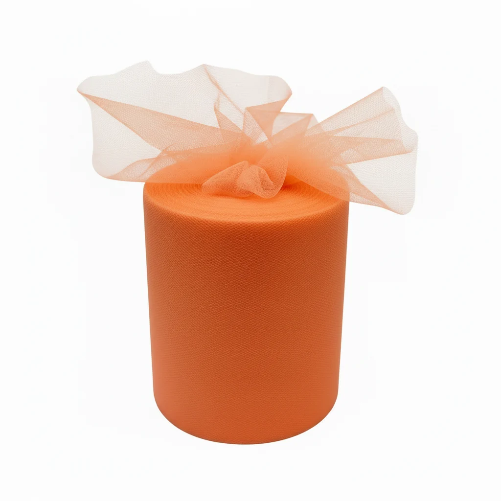 ARPIMEX Rotolo Tulle Arancione H 12,5 cm 100 mt