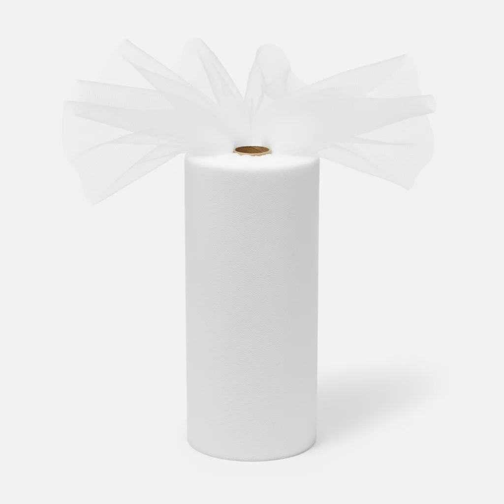 ARPIMEX Rotolo Tulle Bianco H 25 cm 100 mt