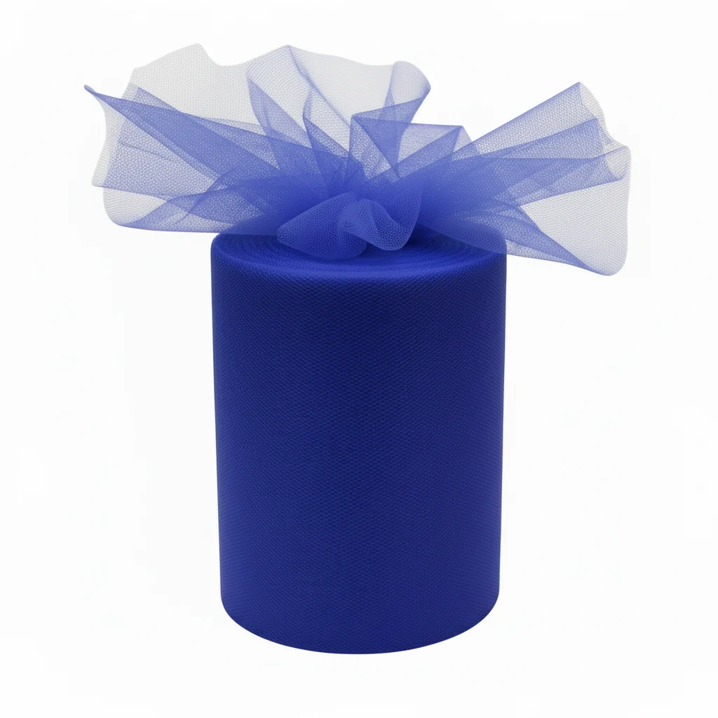 ARPIMEX Rotolo Tulle Blu Royal H 12,5 cm 100 mt