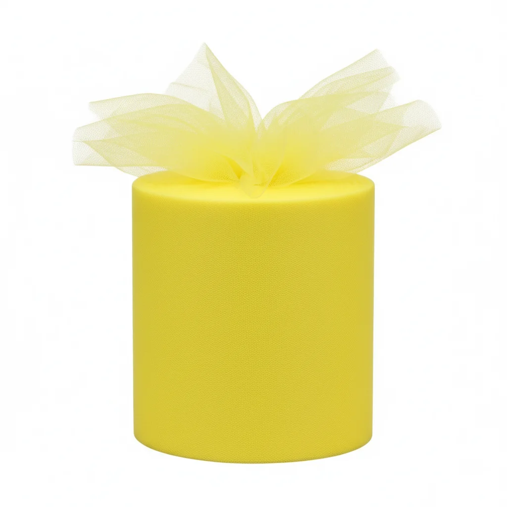ARPIMEX Rotolo Tulle Giallo Limone H 12,5 cm 100 mt