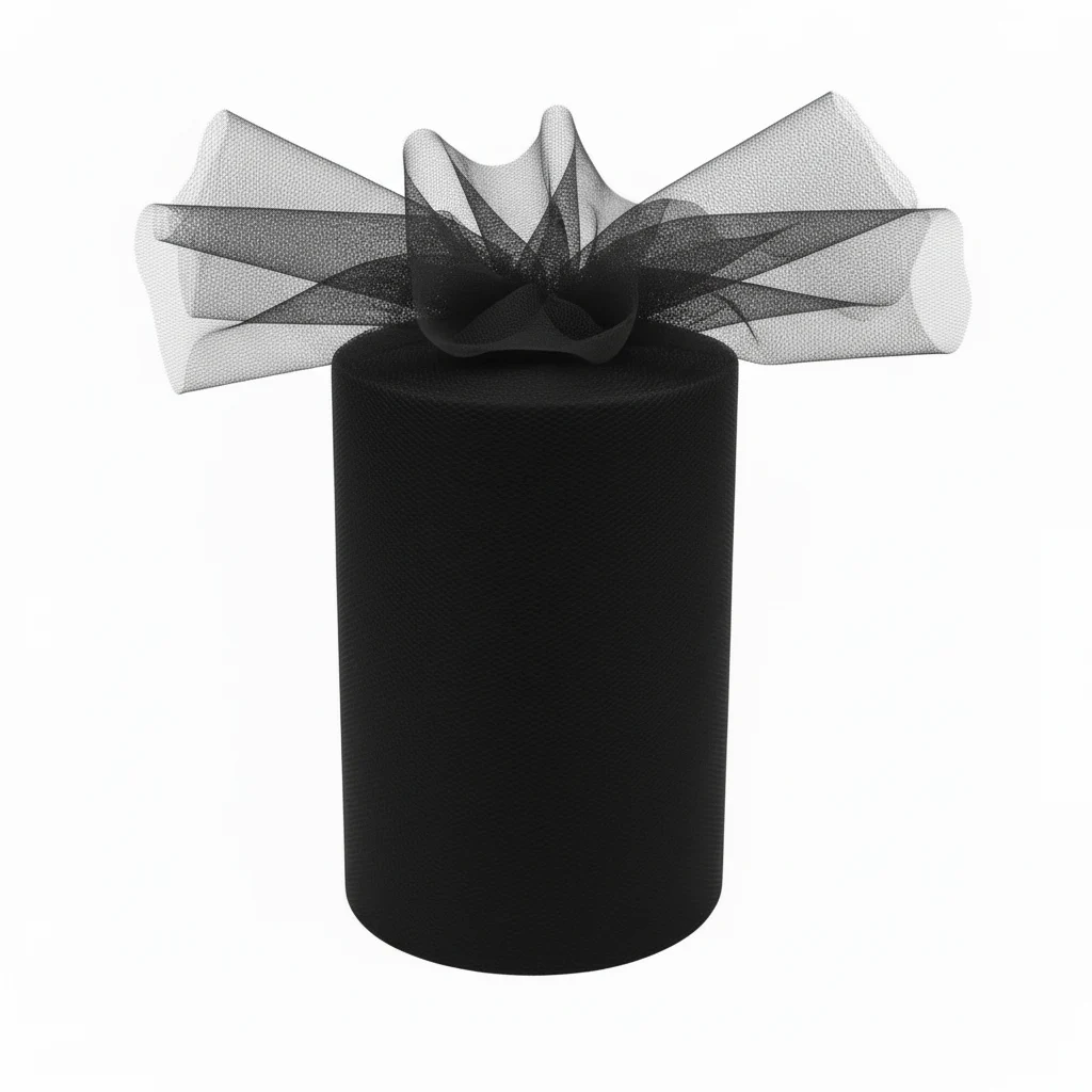 ARPIMEX Rotolo Tulle Nero H 12,5 cm 100 mt
