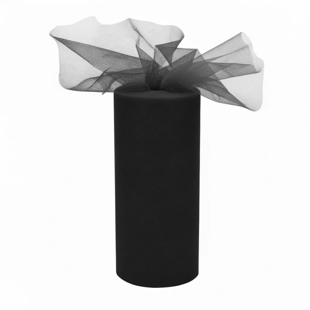 ARPIMEX Rotolo Tulle Nero H 25 cm 100 mt