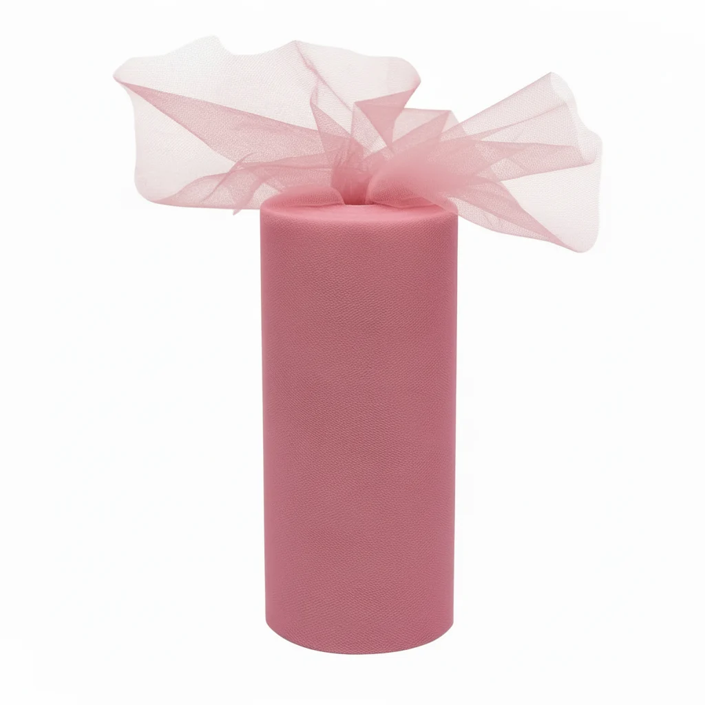 ARPIMEX Rotolo Tulle Rosa H 25 cm 100 mt