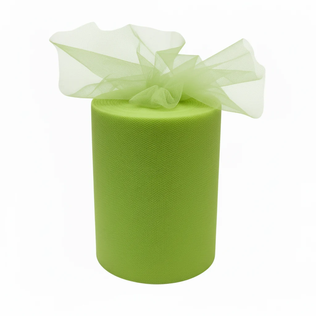 ARPIMEX Rotolo Tulle Verde Lime H 12,5 cm 100 mt