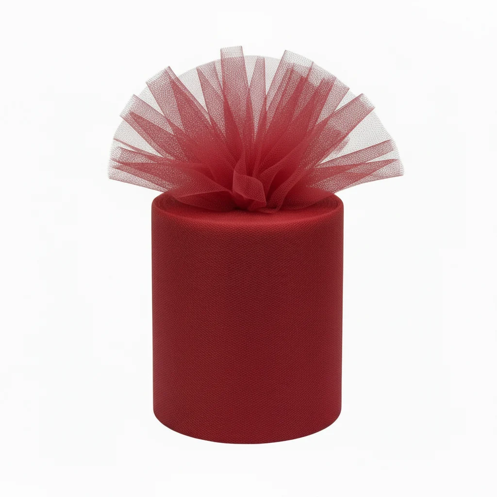 ARPIMEX Rotolo Tulle Rosso H 12,5 cm 100 mt