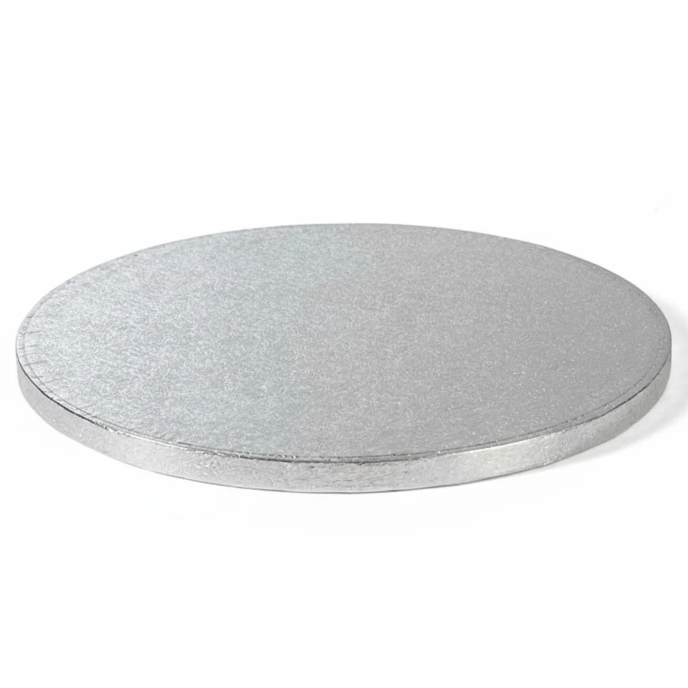 Karma Cakeboard Silver Tondo Argentato 45cm H1,2cm