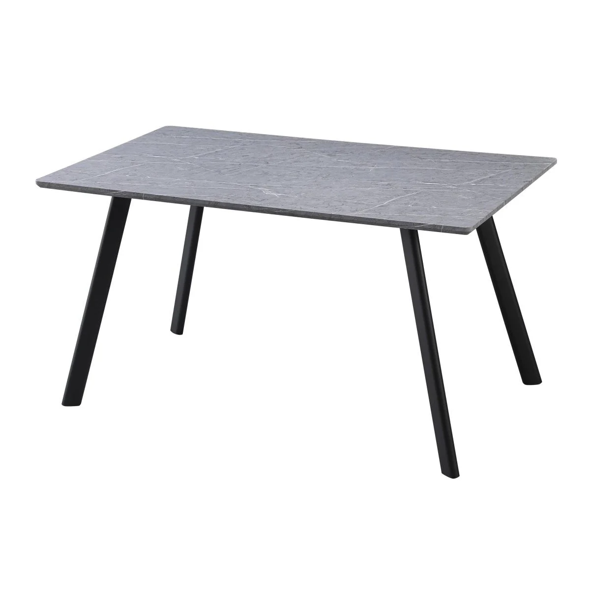 Dimo Tavolo Fisso Paros Grigio Pietra MDF 140×80 cm