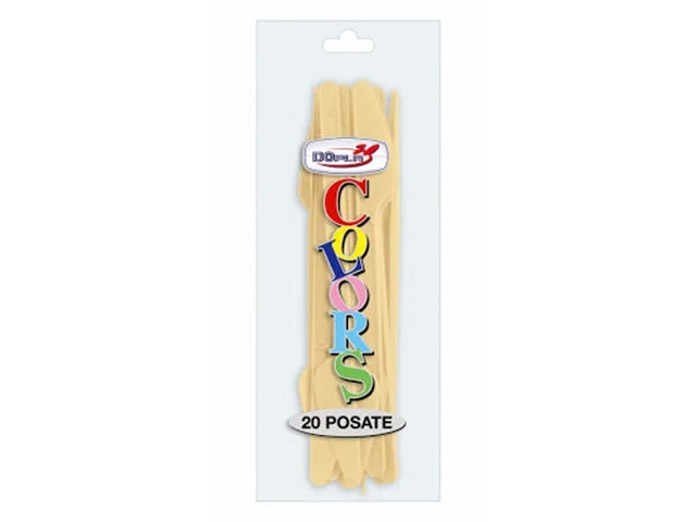 Dopla Coltelli Monouso Crema Plastica 20 pz