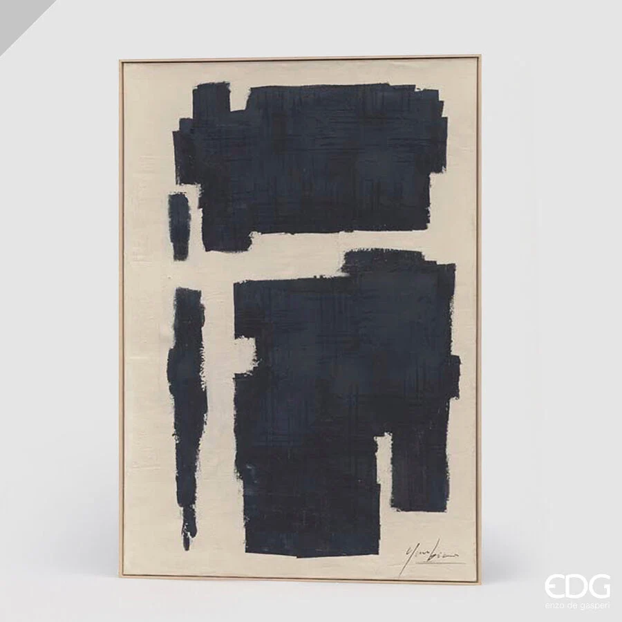 EDG Enzo De Gasperi Quadro Abstract Rettangolare Isole 150 x 100 Cm – Decorazione Parete Design Moderno Casa