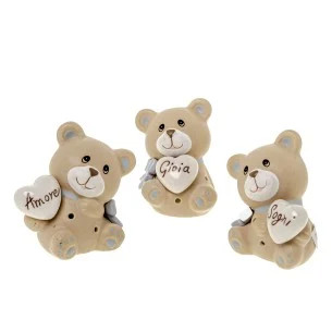 Etm Barty Orso LED Celeste – Bomboniera Nascita