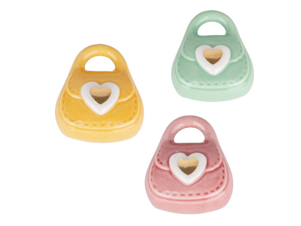 Etm Borsetta Magnete Porcellana 6 cm 3 Colori Assortiti