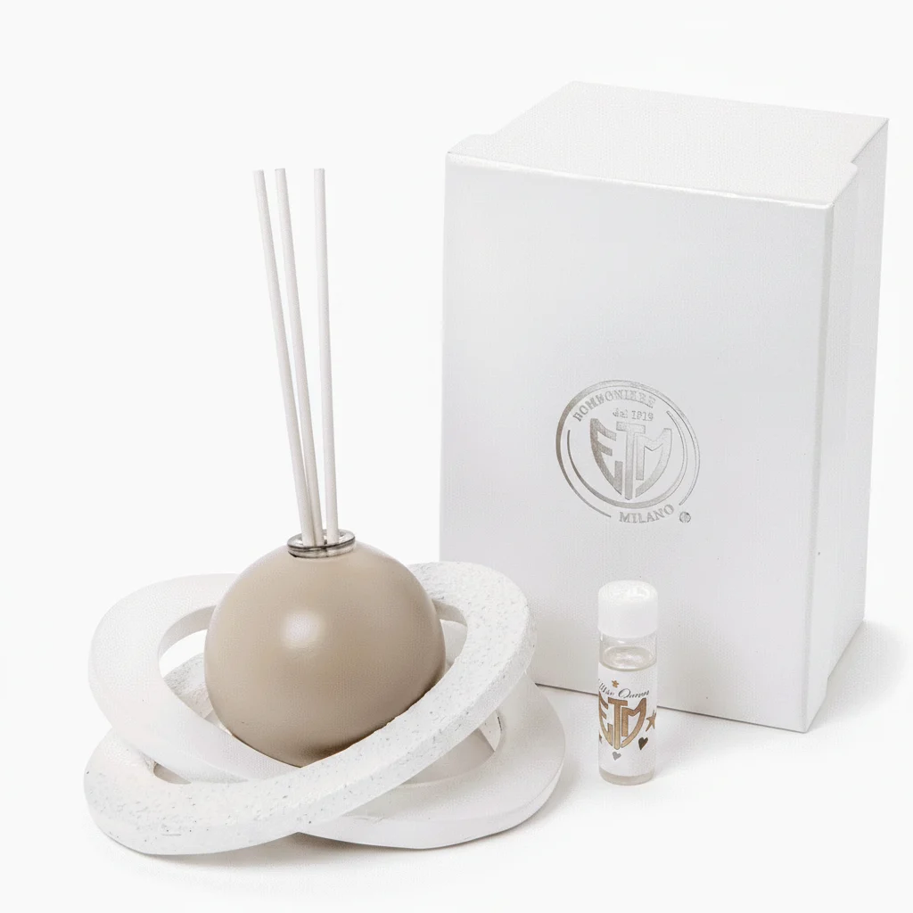 Etm Diffusore Astratto Incrocio Resina 12 cm