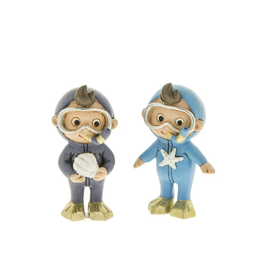 ETM Elio Sub Figurina Resina 6 cm Assortita