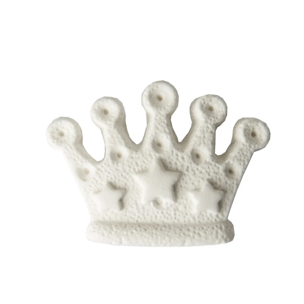 Etm Gesso Corona Bianco 3 cm Bomboniera 12 pz
