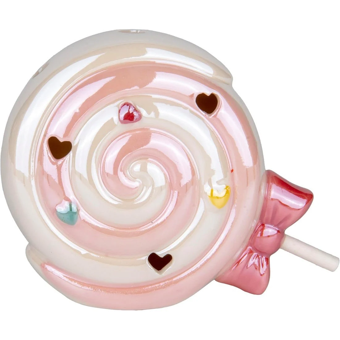 Etm Lollipop Luminoso LED Rosa H. 12 cm
