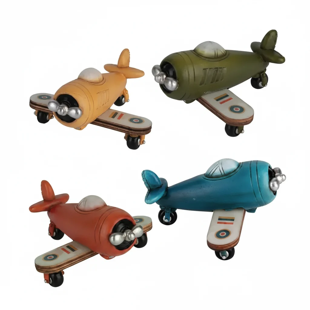 ETM Speed Aereo Resina 12,5 cm 4 Colori Assortiti