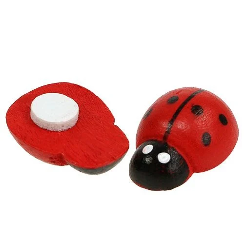 Ghisi Roberto Coccinella Rossa Adesiva 18mm 80pz