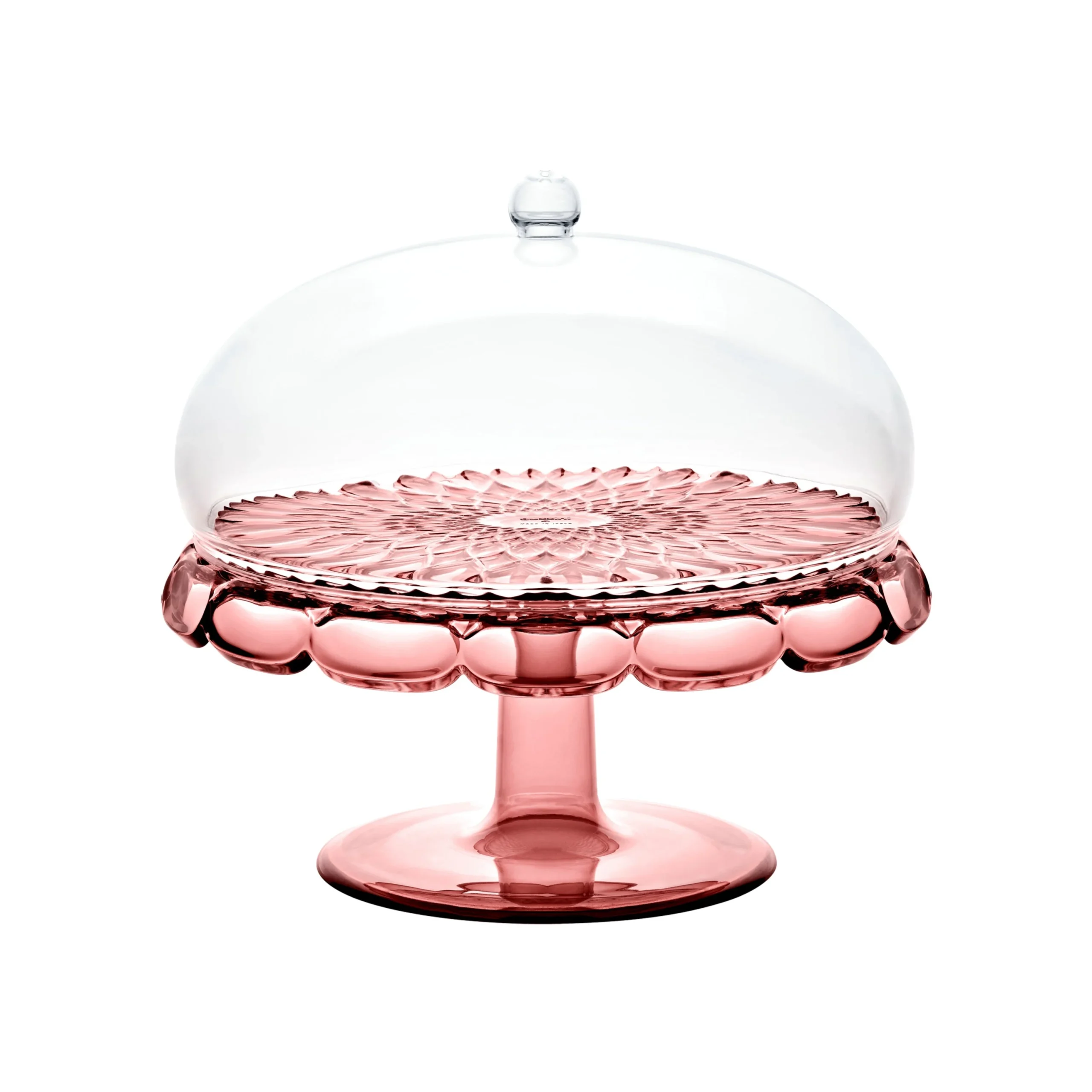 GUZZINI Alzata con Campana Vanity Bio-Based D 30 Cm Rosso