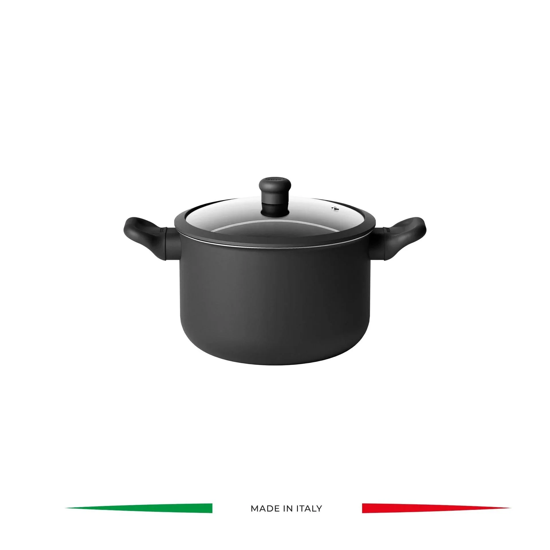 GUZZINI Cuocipasta D 22 Cm con Coperchio in Vetro Cook&Color – Pentola Pasta Design Pratico per Cucina