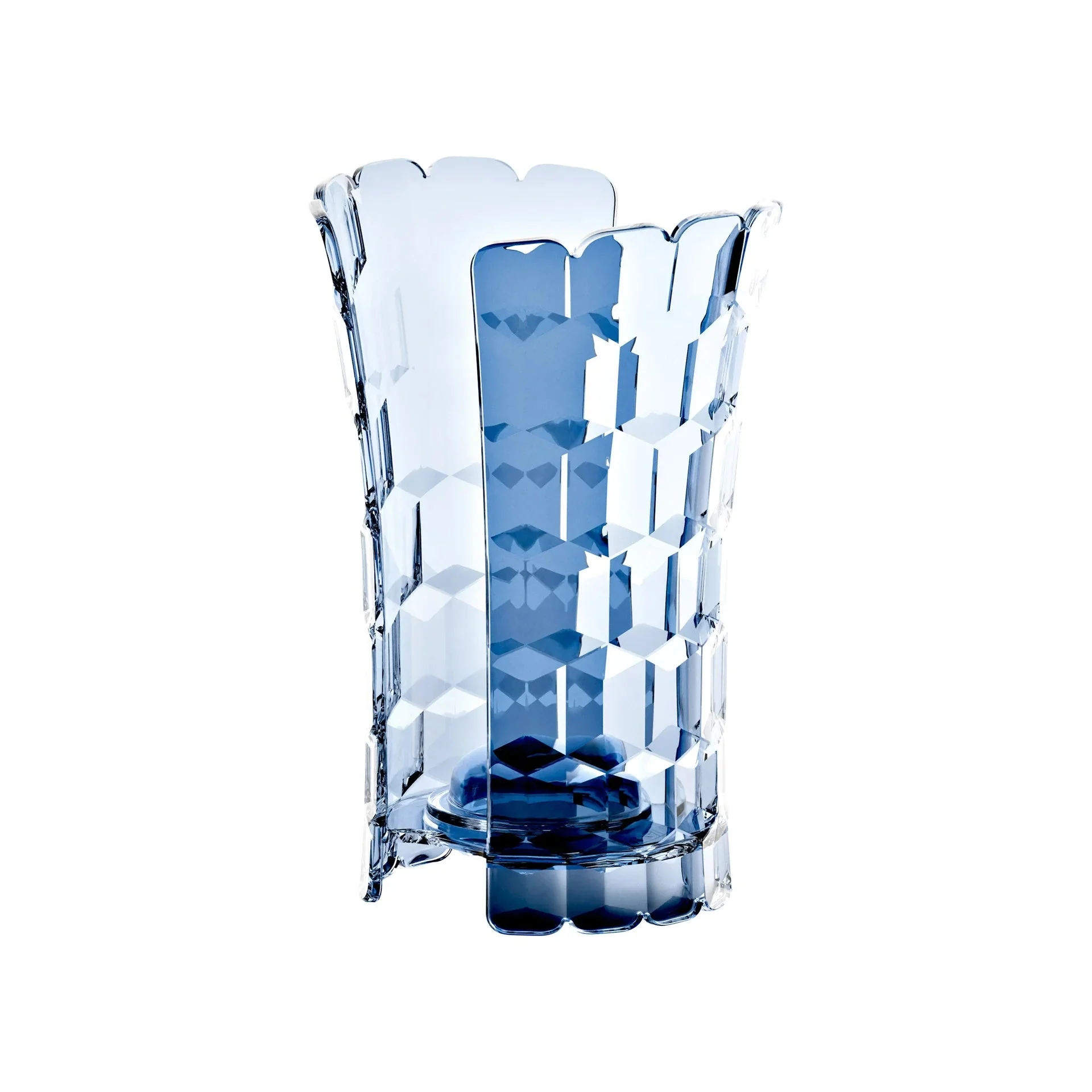 GUZZINI Portabicchieri Vanity Bio-Based 12 x 10,3 Cm H 18,30 Cm Blu