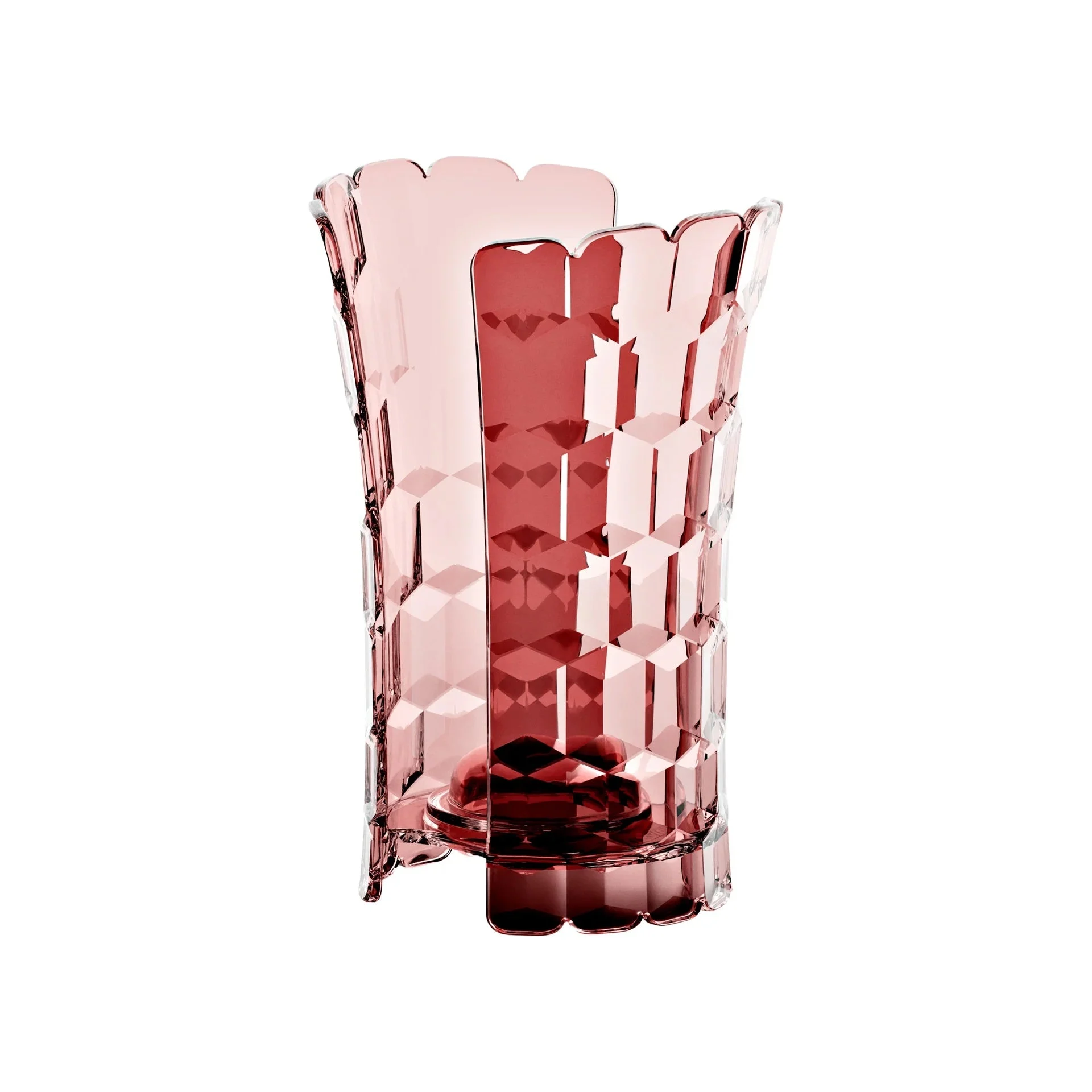 GUZZINI Portabicchieri Vanity Bio-Based 12 x 10,3 Cm H 18,30 Cm Rosso