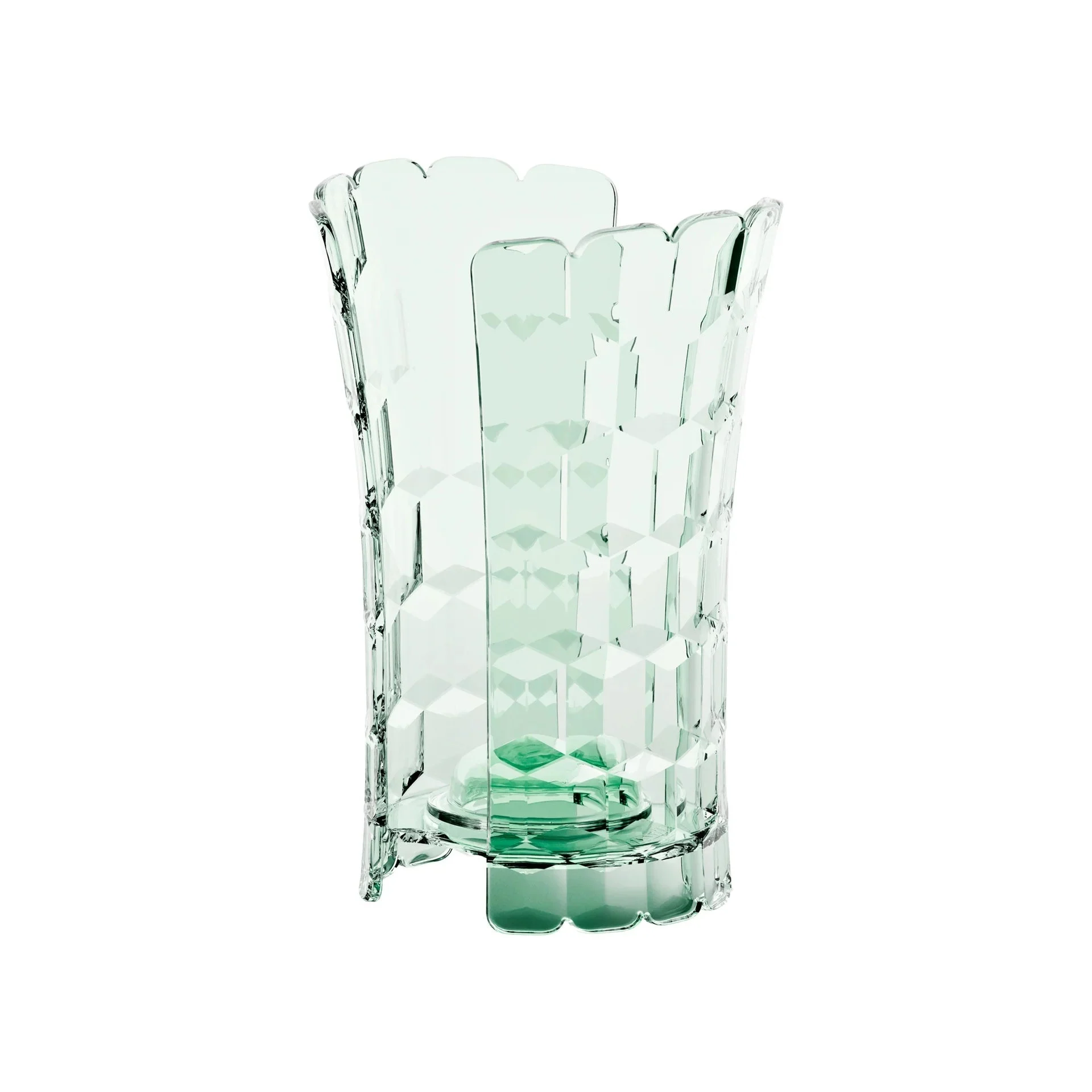 GUZZINI Portabicchieri Vanity Bio-Based 12 x 10,3 Cm H 18,30 Cm Verde
