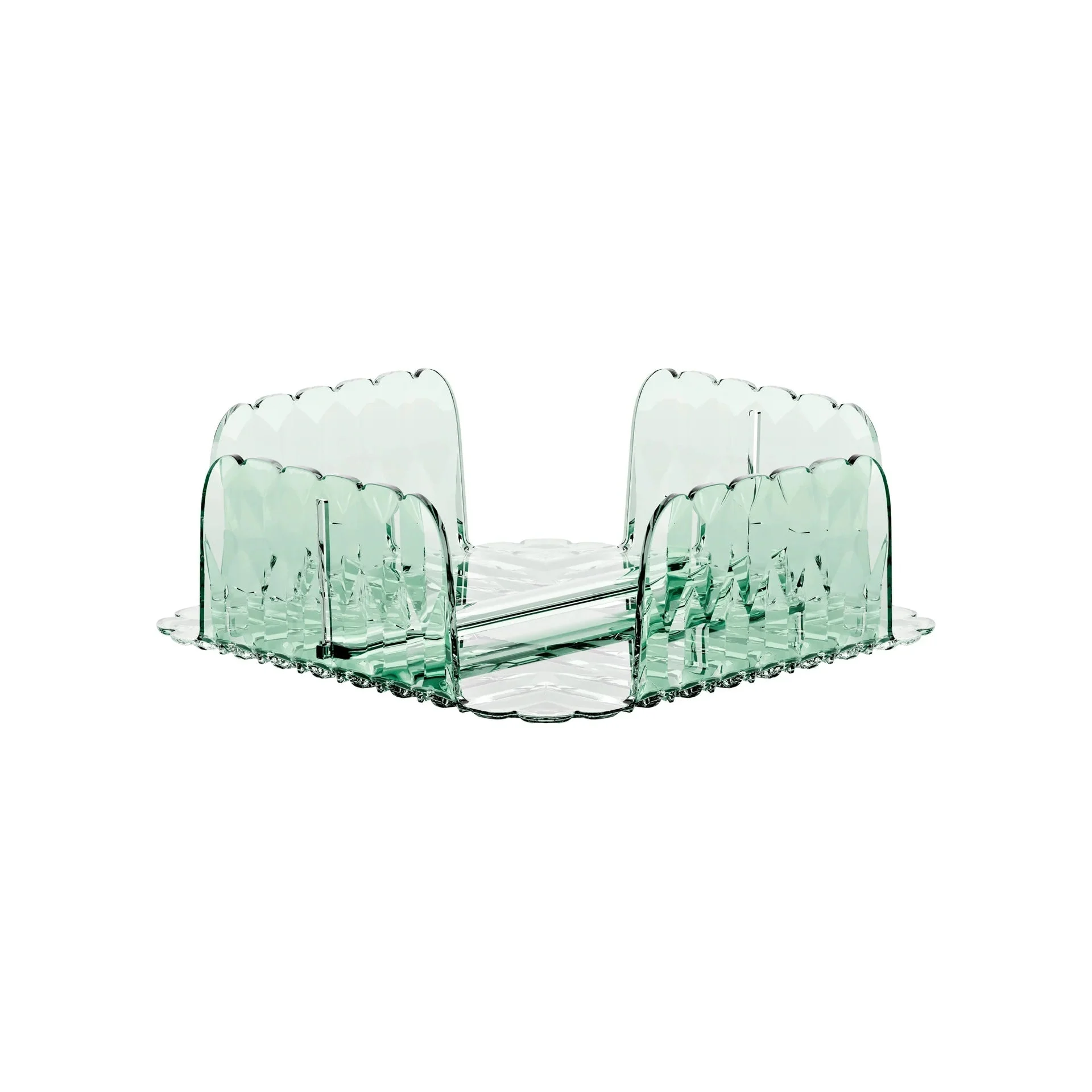 GUZZINI Portatovaglioli Orizzontale Vanity Bio-Based 20 x 20 Cm Verde
