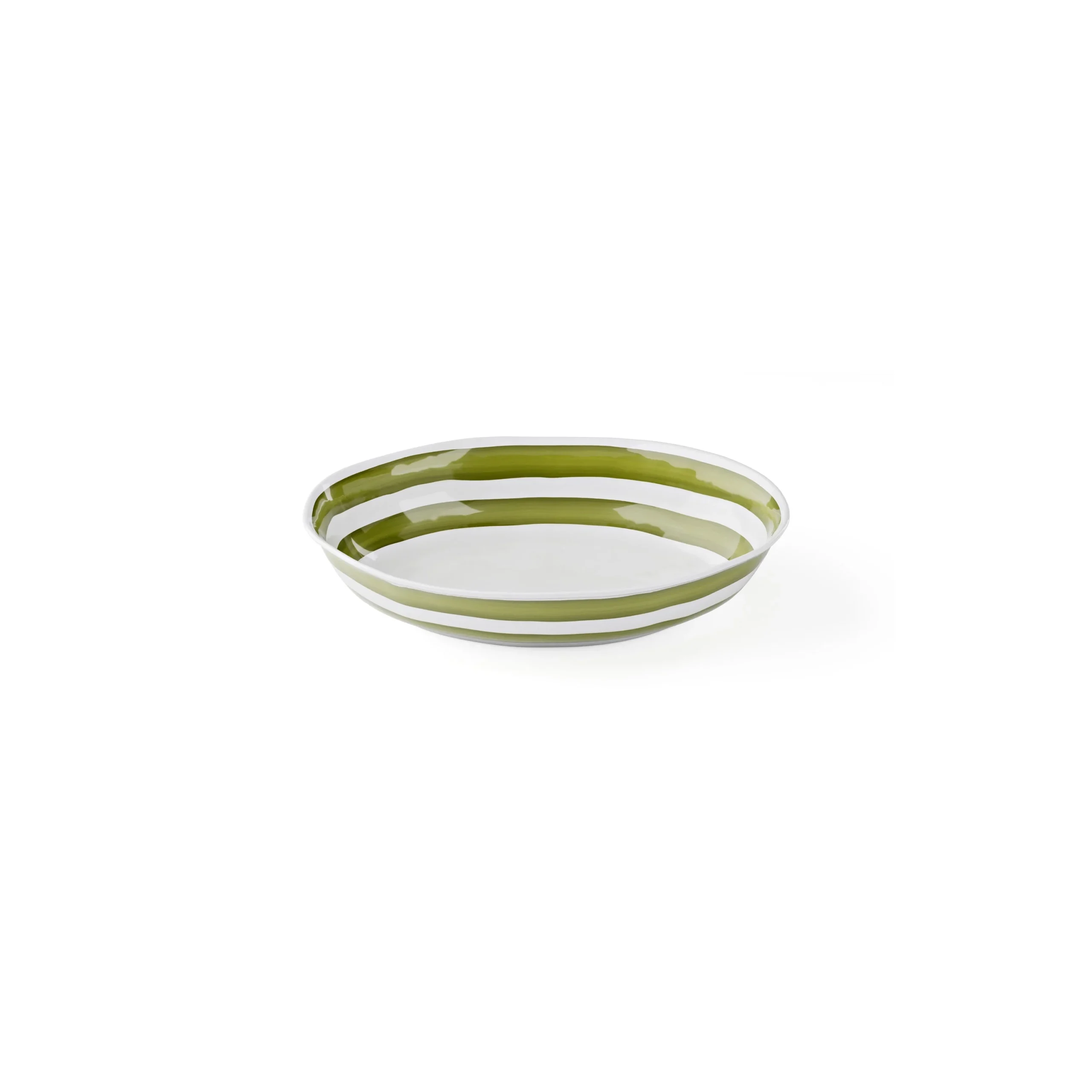 GUZZINI Rosottiera Riviera Melamina 32 x 23,5 Cm Bianco Verde