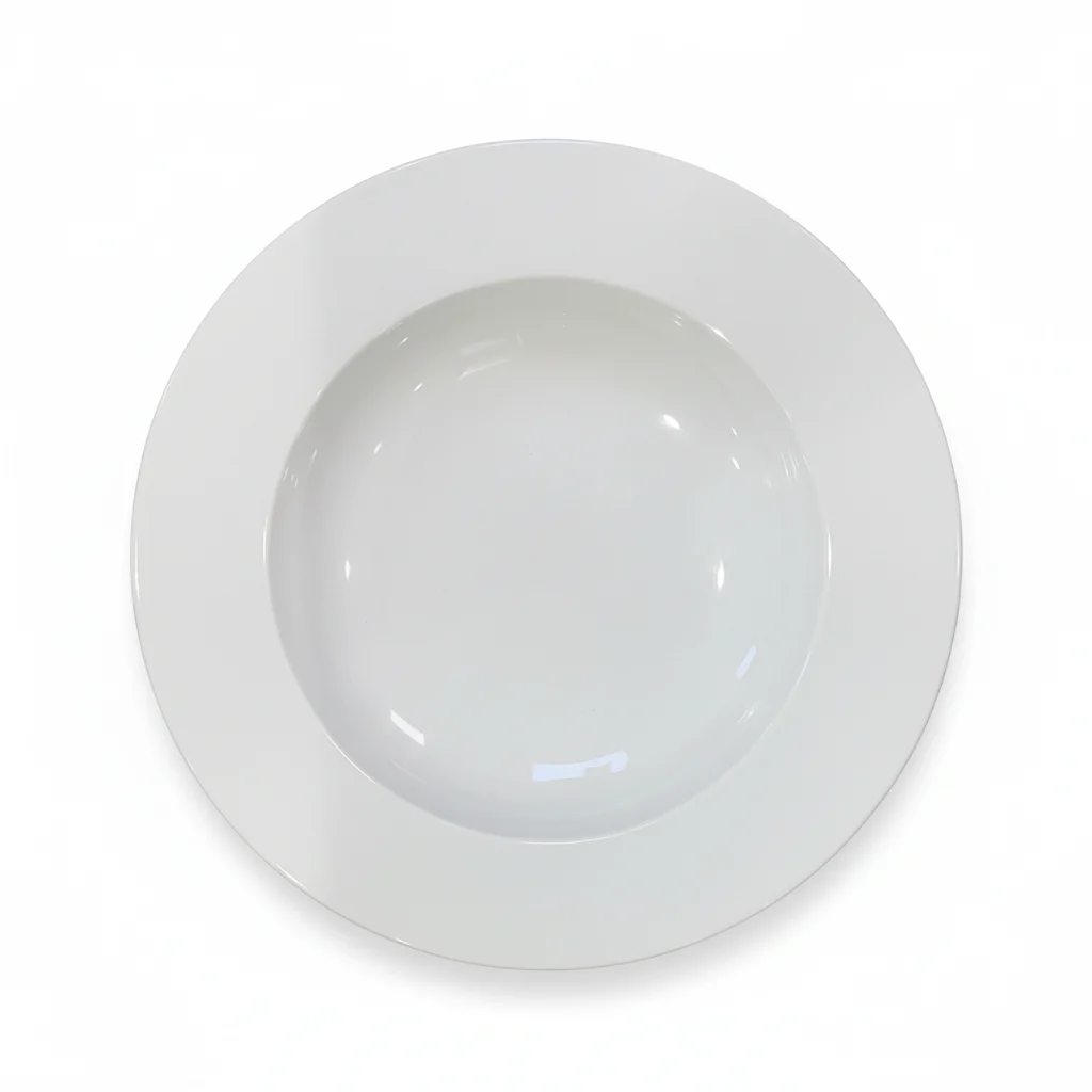 Kaleidos Oslo Piatto Fondo Bianco Porcellana Limoges D22 cm