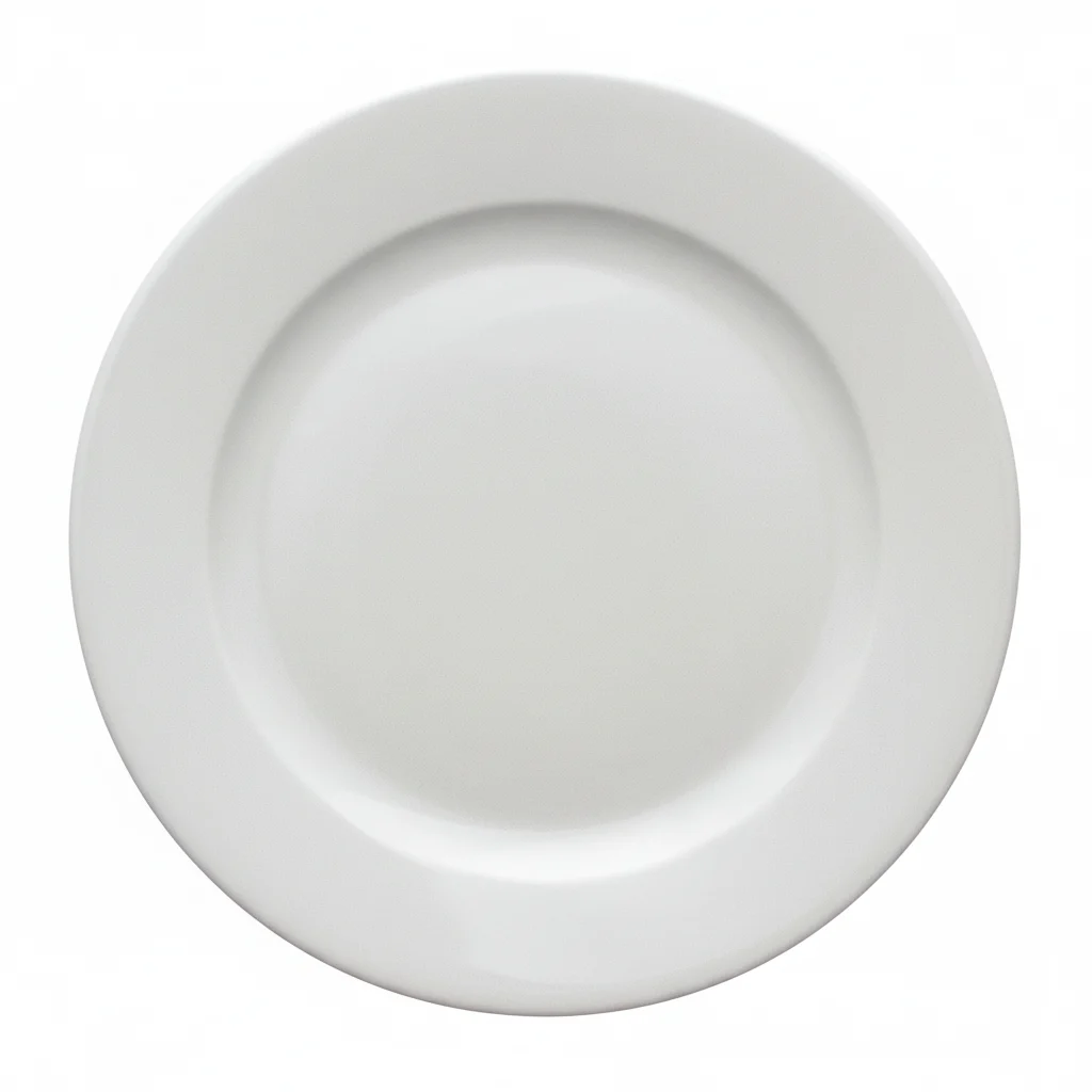 Kaleidos Oslo Piatto Piano Bianco Porcellana Limoges D26 cm