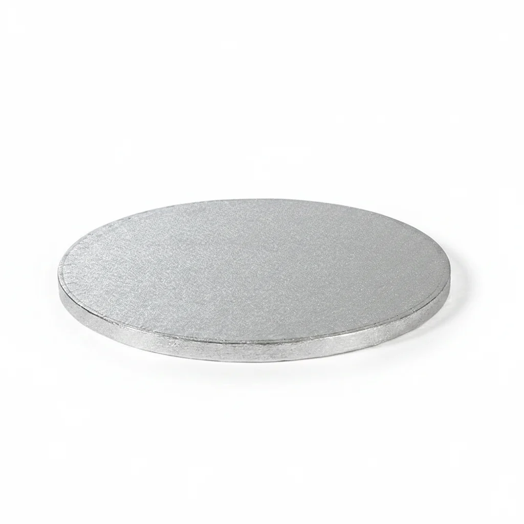 Karma Decora Cakeboard Silver Tondo D 40 cm H 1,2 cm