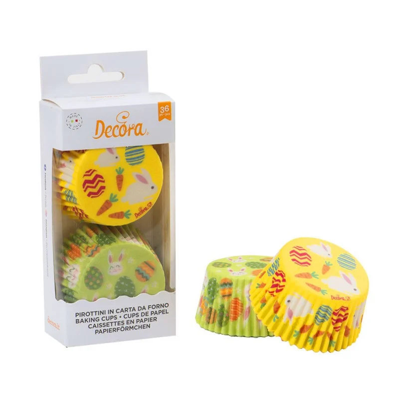 Karma Pirottini Pasqua Carta da Forno D 50 × H 32 mm Set 36 pz