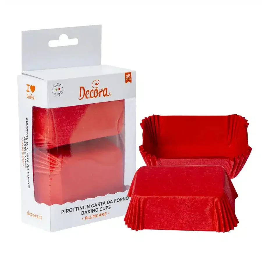 Karma Pirottini Plum Cake Rossi Carta Forno 80×50×32 mm