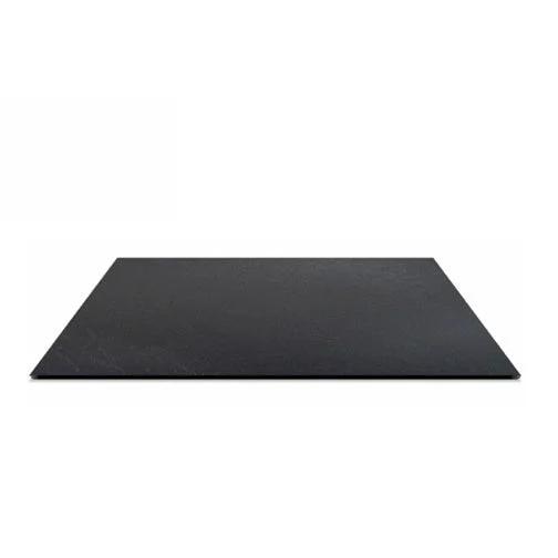 L'Arcolaio Piano HPL 70x70 Ardesia Climb Nero 10mm Made in Italy