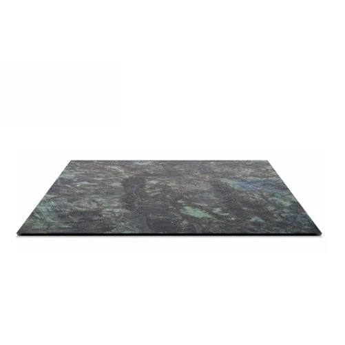 L'Arcolaio Piano HPL 70x70 Forest Green Geo Verde 10mm Made in Italy