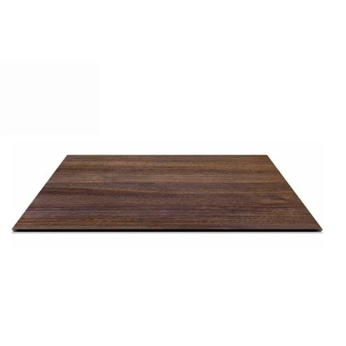 L'Arcolaio Piano HPL 80x80 Walnut Velwood Noce 10mm Made in Italy