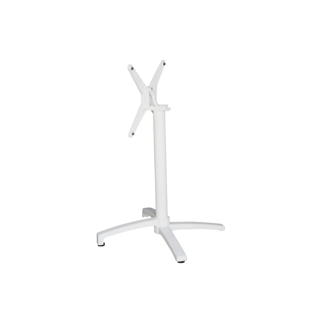 Moia Greenwood Base Tavolo Alluminio Bianco Pieghevole Ø 60 mm 7 kg