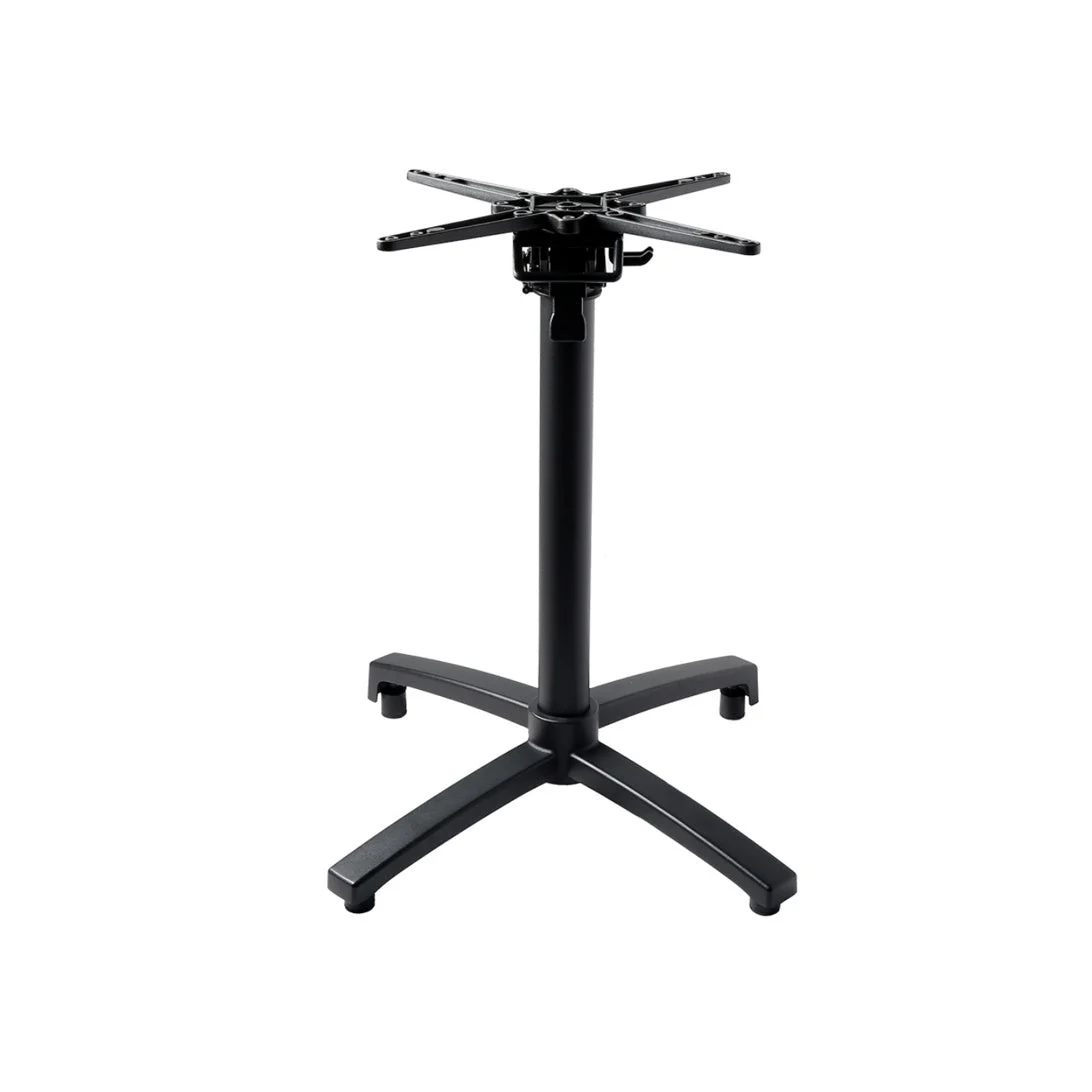 Moia Greenwood Base Tavolo Pieghevole in Alluminio Antracite 6,6 Kg – Basamento Autolivellante Resistente Design Moderno