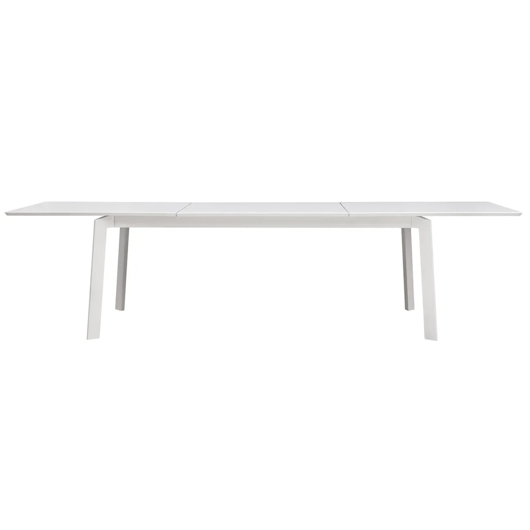 Moia Greenwood Porto Ercole Allungabile Bianco Alluminio 200/300 cm