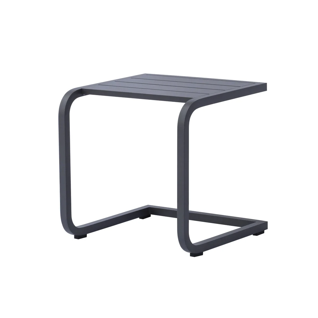 Moia Greenwood Tavolino Outdoor Alluminio Antracite Dogato 40×40