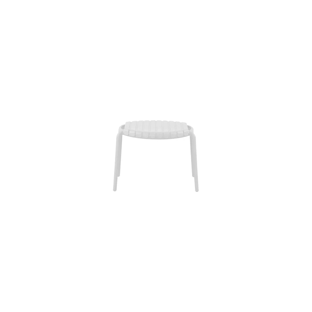 Moia Greenwood Tavolino Valencia Bianco Polipropilene D 67 Outdoor