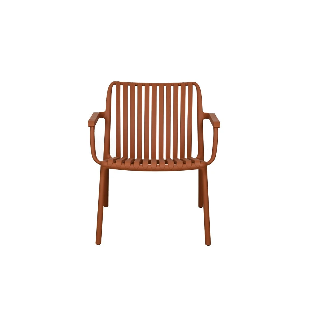 Moia Greenwood Valencia Poltrona Outdoor Mattone Polipropilene
