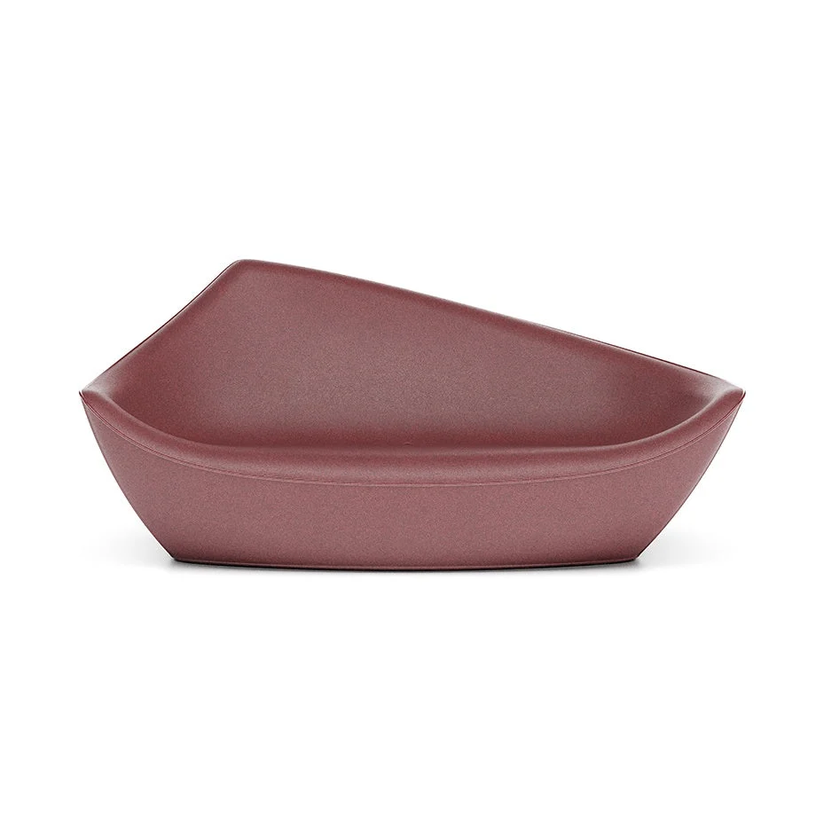 Plust Divano Vela Colore Lava in Polietilene – Divano Indoor Outdoor Design Moderno