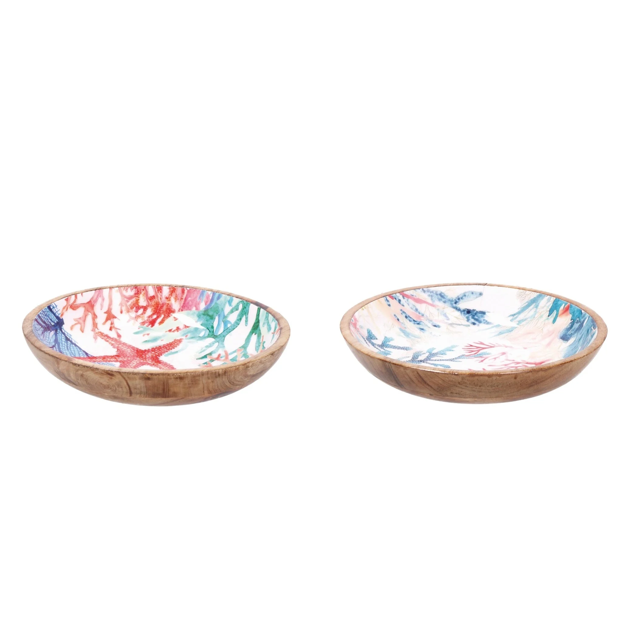 Ad Trend Ciotola Maela Ass. D 30 Cm H 6 Cm Legno 1 Pz