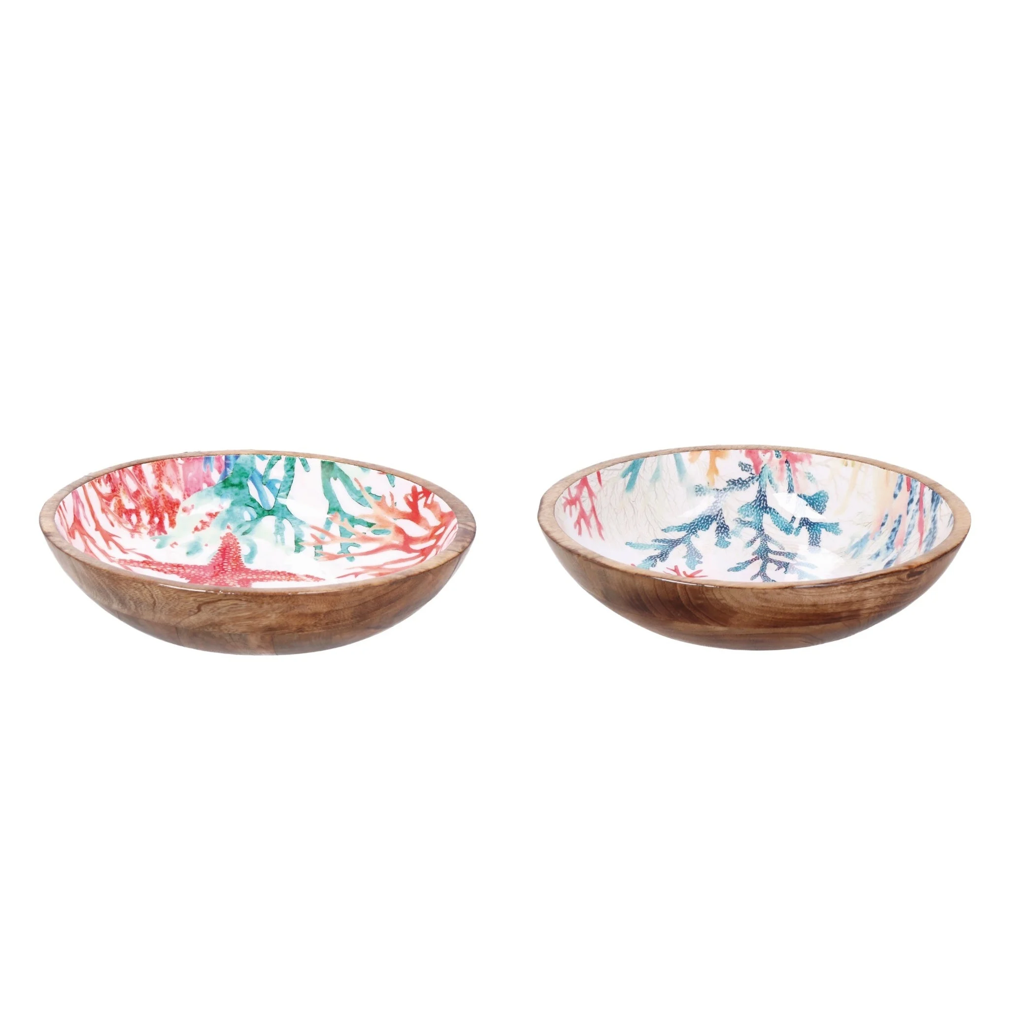 Ad Trend Ciotola Maela Ass. D 30 Cm H 7 Cm Legno 1 Pz
