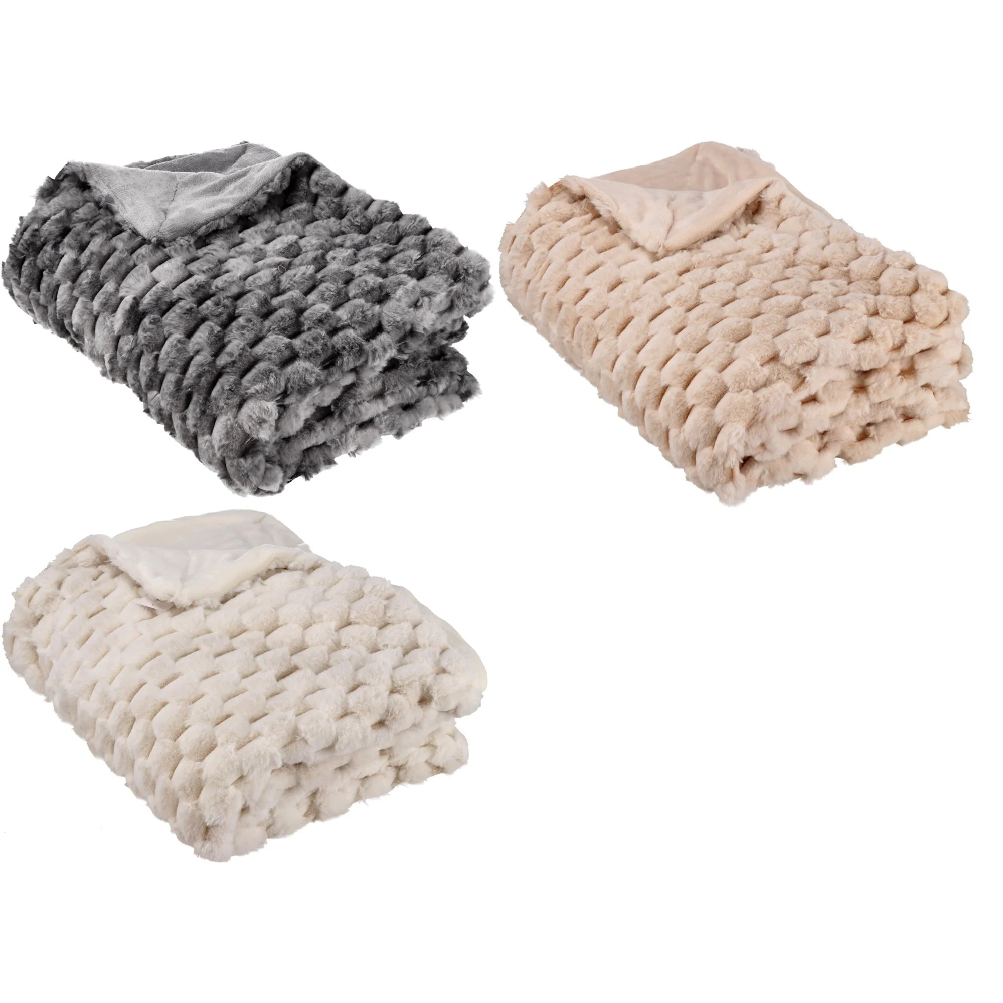 Ad Trend Coperta Plaid Morbida Tessuto Ellen 130 x 160 Cm Colori Assortiti 1 Pz